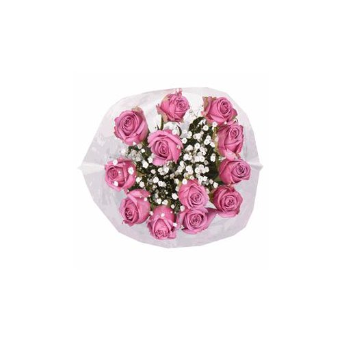 The Floral Shoppe Dozen Pink Rose Bouquet
