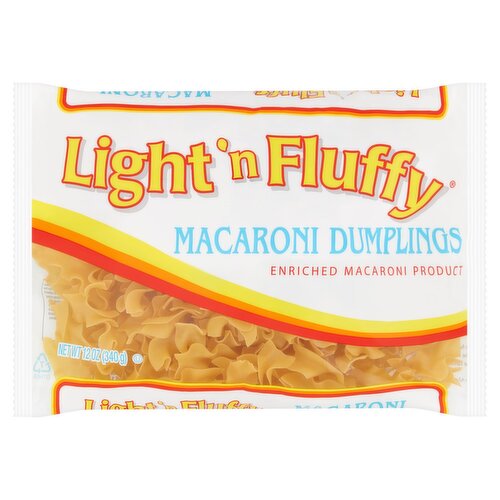 Light 'n Fluffy Macaroni Dumplings Pasta, 12 oz