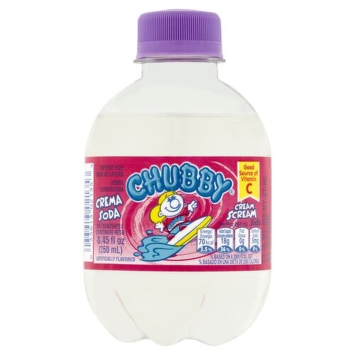 Chubby Cream Scream Soda, 8.45 fl oz