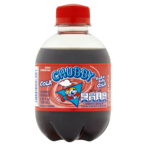 Chubby Rock N' Rolla Cola, 8.45 fl oz