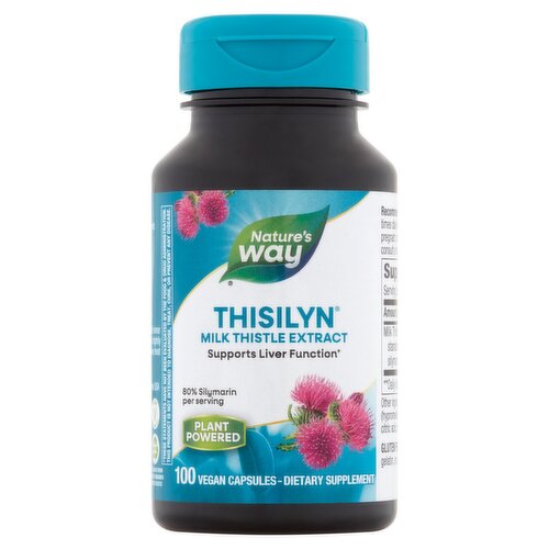 Nature's Way Thisilyn Milk Thistle Extract Dietary Supplement, 100 count