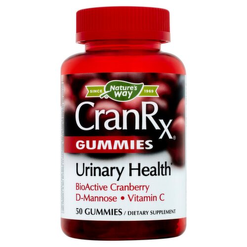 Nature's Way CranRx Urinary Health BioActive Cranberry Dietary Supplement, 50 count