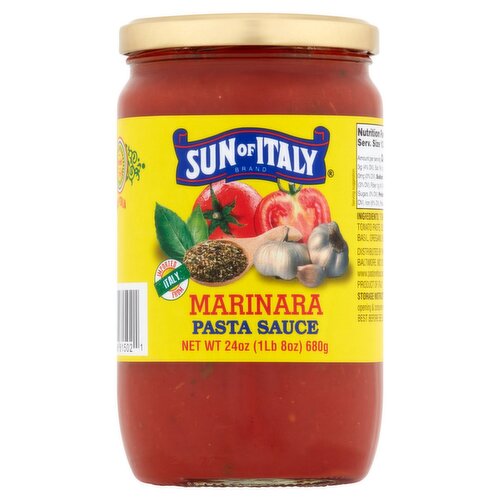 Sun of Italy Marinara Pasta Sauce, 24 oz