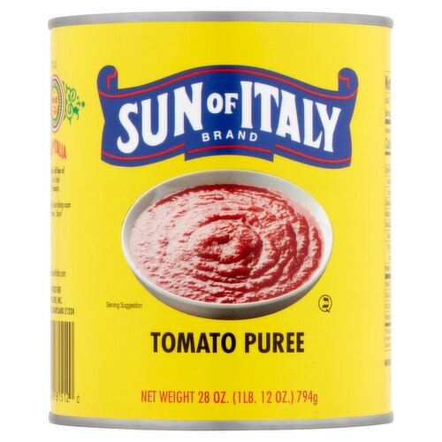 Sun of Italy Tomato Puree, 28 oz