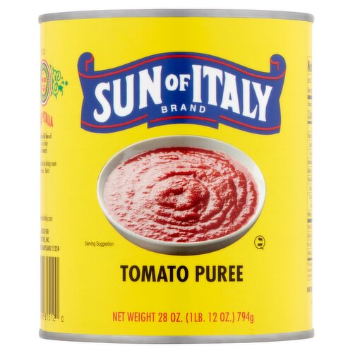 Sun of Italy Tomato Puree, 28 oz