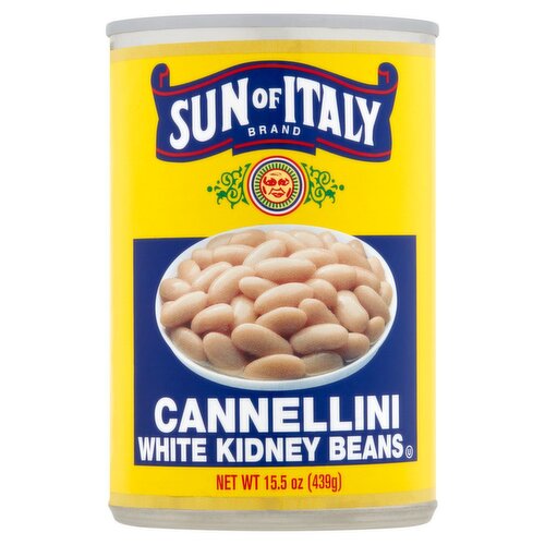 Sun of Italy Cannellini White Kidney Beans, 15.5 oz