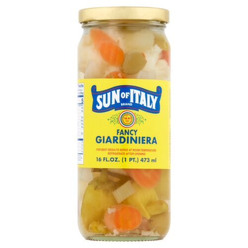 Sun of Italy Fancy Giardiniera, 16 fl oz