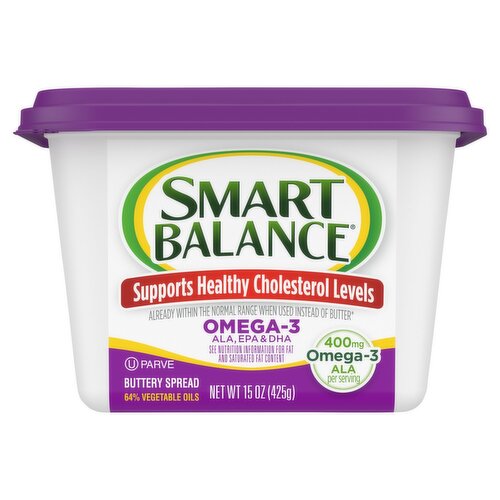 Smart Balance Omega-3 Buttery Spread, 15 oz