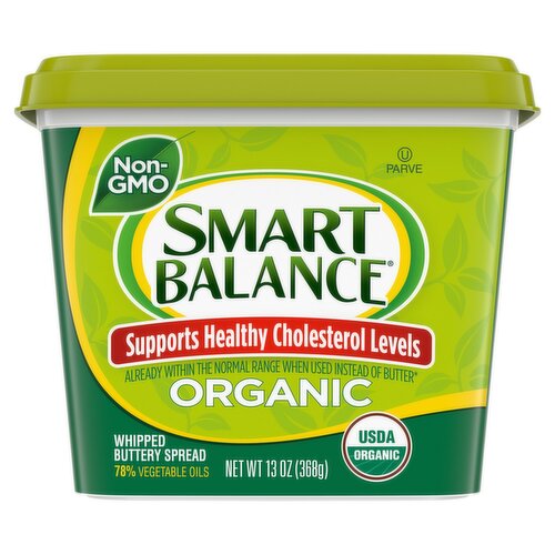 Smart Balance Organic Whipped Buttery Spread, 13 oz