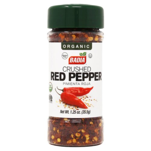 Badia Organic Crushed Red Pepper, 1.25 oz