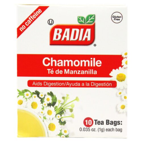 Badia Chamomile Tea 10 bags