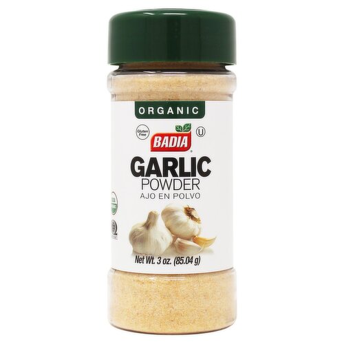 Badia Organic Garlic Powder 3 oz