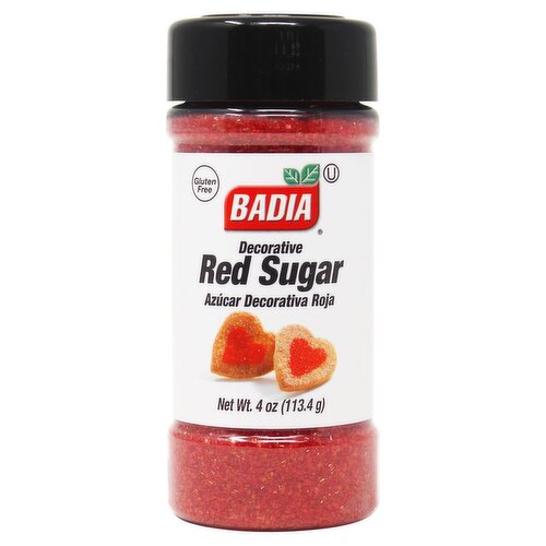 Badia Decorative Red Sugar 4 oz