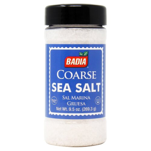 Badia Coarse Sea Salt, 9.5 oz