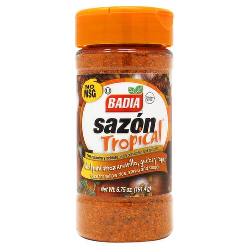 Badia Sazón Tropical® with Coriander & Annatto 6.75 oz