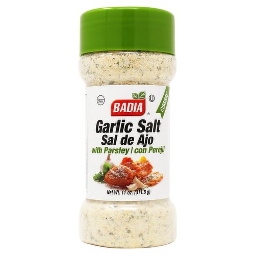 Badia Coarse Garlic Salt with Parsley 11 oz