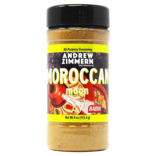 Badia Andrew Zimmern Moroccan Moon All-Purpose Seasoning, 4 oz