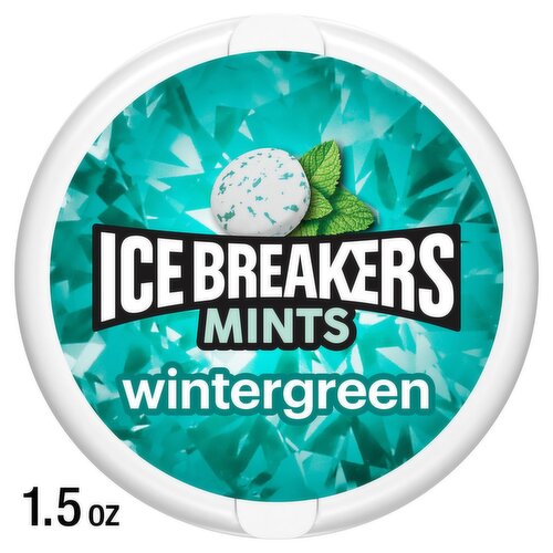 Ice Breakers Wintergreen Sugar Free Mints, 1.5 oz