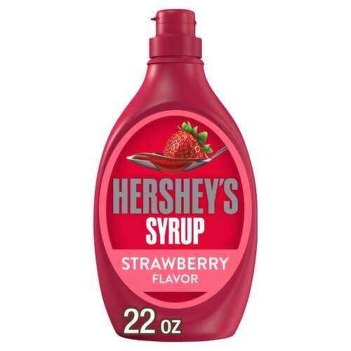 Hershey's Delicious Strawberry Flavor Syrup, 22 oz