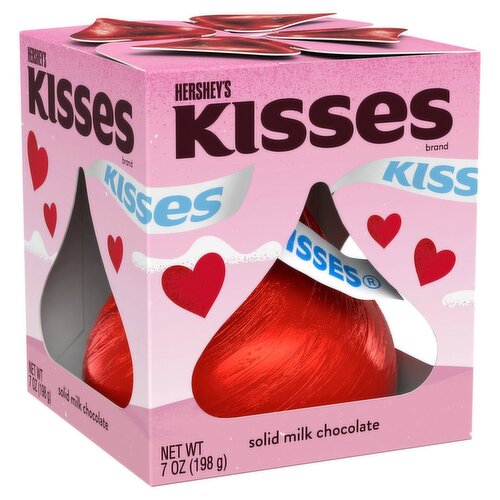 Hershey's Kisses Solid Milk Chocolate, 7 oz