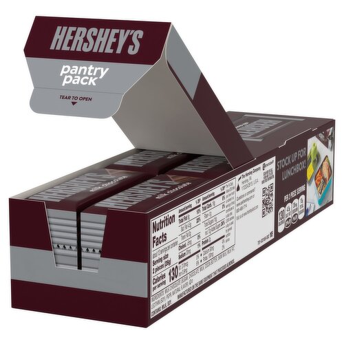 Hershey's Milk Chocolate Pantry Pack, .45 oz, 25 count
