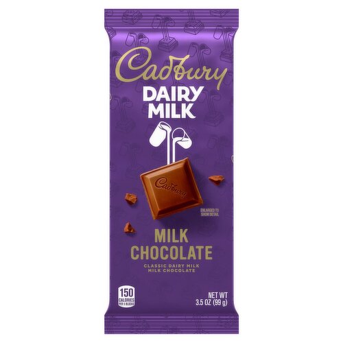 Cadbury Dairy Milk Chocolate, 3.5 oz