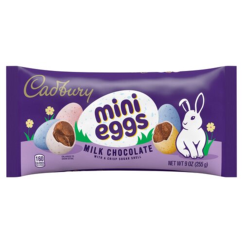 Cadbury Milk Chocolate Mini Eggs, 9 oz