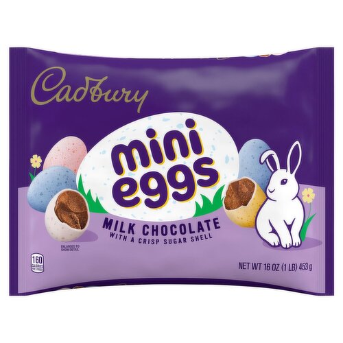 Cadbury Milk Chocolate Mini Eggs, 16 oz