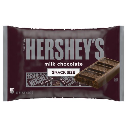 Hershey's Milk Chocolate Snack Size, 10.35 oz