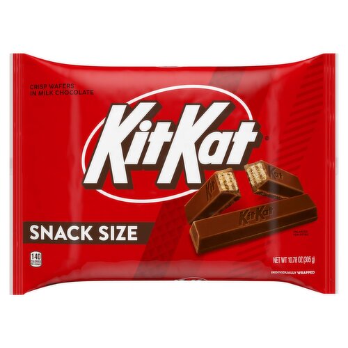KitKat Crisp Wafers in Milk Chocolate Snack Size, 10.78 oz