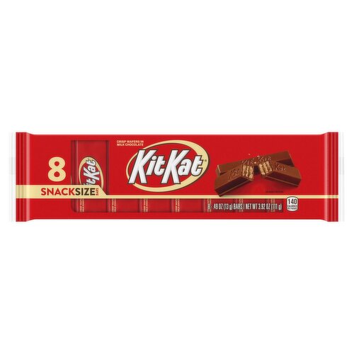 KitKat Crisp Wafers in Milk Chocolate, .49 oz, 8 count