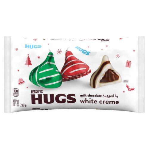 Hershey's Hugs White Creme Milk Chocolate, 10.1 oz