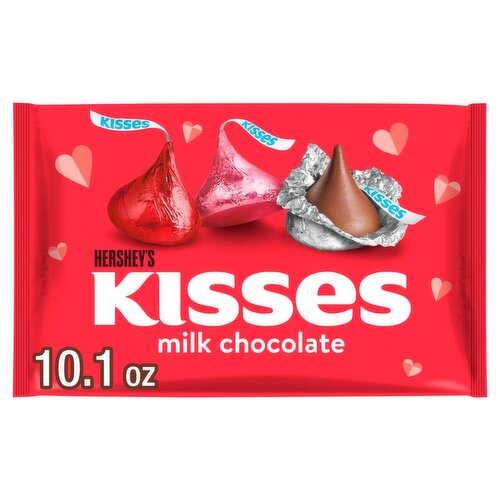 Hershey's Kisses Milk Chocolate, 10.1 oz