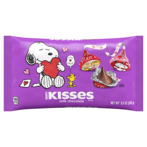 Hershey's Kisses Milk Chocolate, 9.5 oz