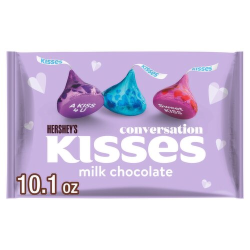Hershey's Kisses Conversation Milk Chocolate, 10.1 oz