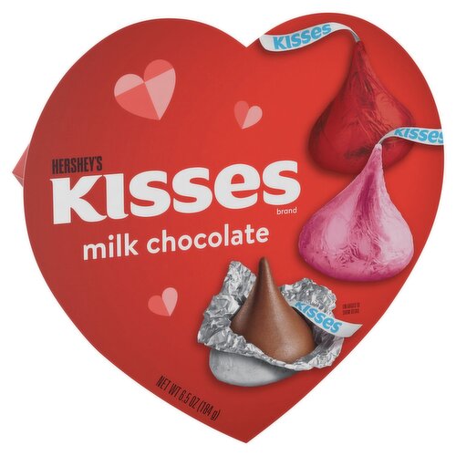 Hershey's Kisses Milk Chocolate, 6.5 oz