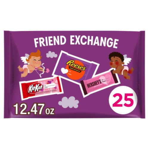 Hershey's Chocolate Candy Assortment Snak Size, 25 count, 12.47 oz