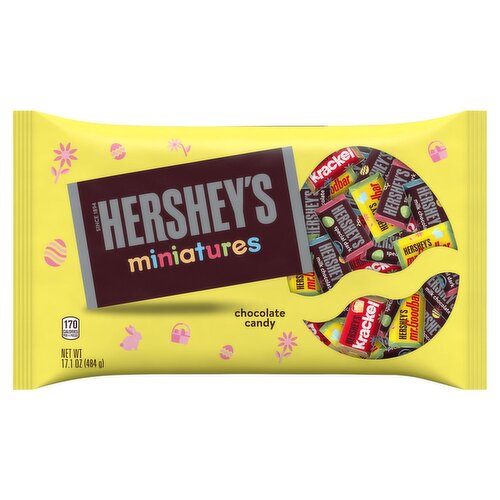 Hershey's Miniatures Chocolate Candy, 17.1 oz