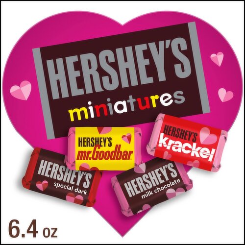 Hershey's Miniatures Chocolate Candy, 6.4 oz