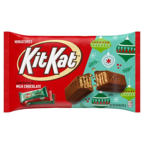 KitKat Miniatures Crisp Wafers in Milk Chocolate, 9.6 oz