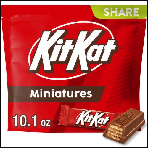 KitKat Miniatures Crisp Wafers in Milk Chocolate Share Pack, 10.1 oz