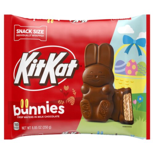 Kit Kat Bunnies Crisp Wafers in Milk Chocolate Snack Size, 8.85 oz