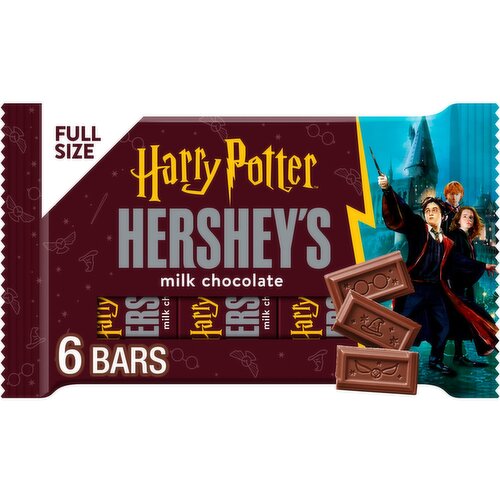 Hershey's Harry Potter Milk Chocolate Full Size, 1.55 oz, 6 count