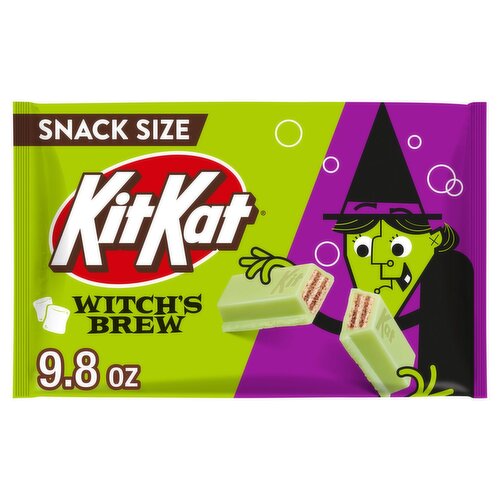 KitKat Witch's Brew Crisp Wafers in Marshmallow Flavored Creme Snack Size, 9.8 oz