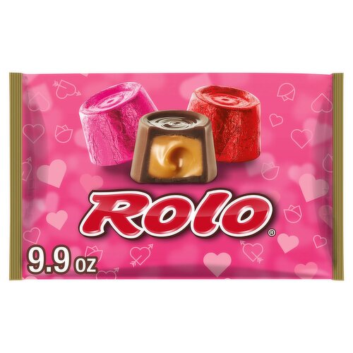 Rolo Creamy Caramels Wrapped in Rich Chocolate Candy, 9.9 oz