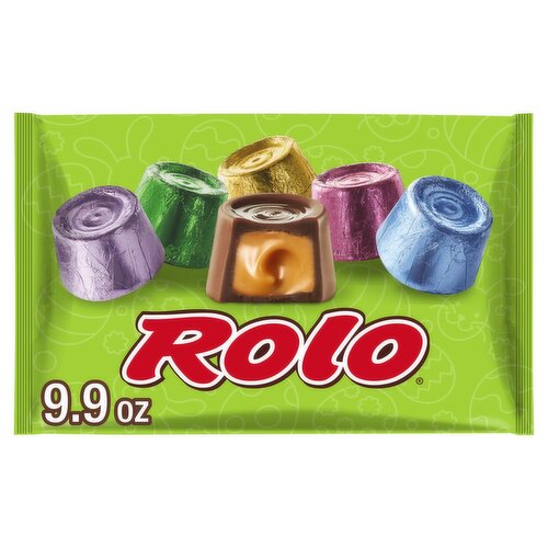 Rolo Creamy Caramels Wrapped in Rich Chocolate Candy, 9.9 oz