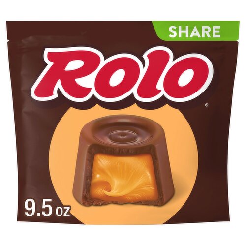 Rolo Creamy Caramels Wrapped in Rich Chocolate Candy Share Pack, 9.5 oz