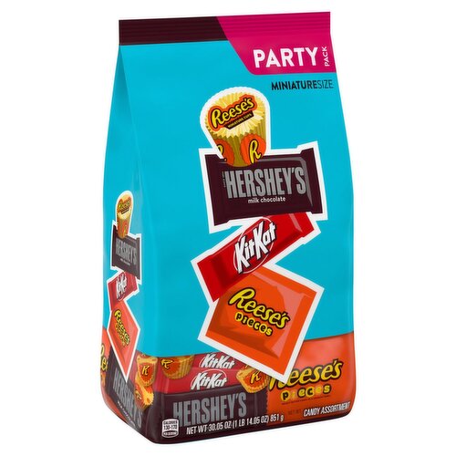 Hershey's Miniature Size Candy Assortment Party Pack, 30.05 oz