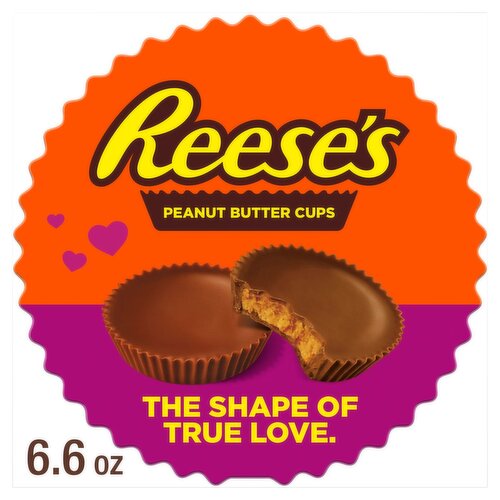 Reese's Milk Chocolate & Peanut Butter Cups Candy, 6.6 oz