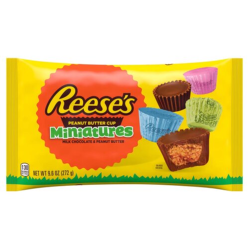 Reese's Miniatures Milk Chocolate & Peanut Butter Cup, 9.6 oz